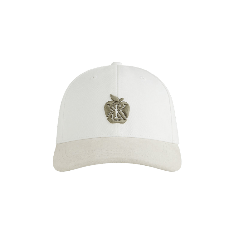 Kith Two Tone Suede Brim Aaron Classic Cap 'White'