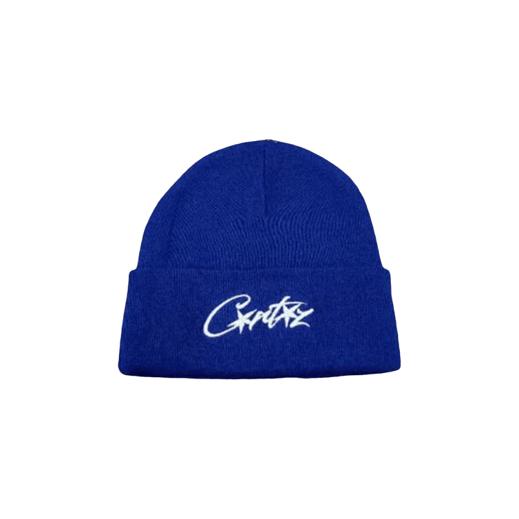 Corteiz Allstarz Folded Beanie 'Blue'