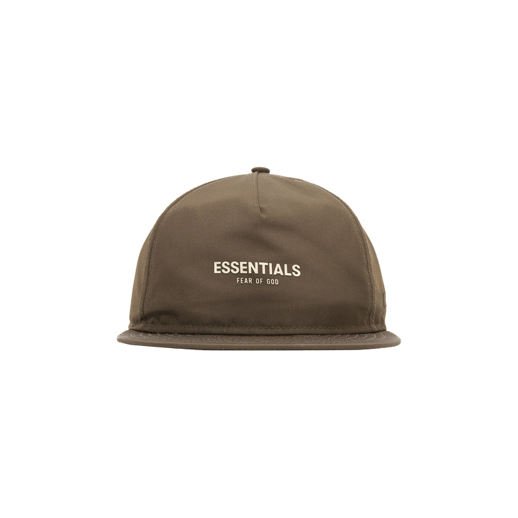 Fear of God Essentials x New Era Retro Crown 9Fifty Strapback Cap 'Brown'