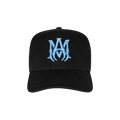 Amiri Full Canvas MA Hat 'Black/Sky'