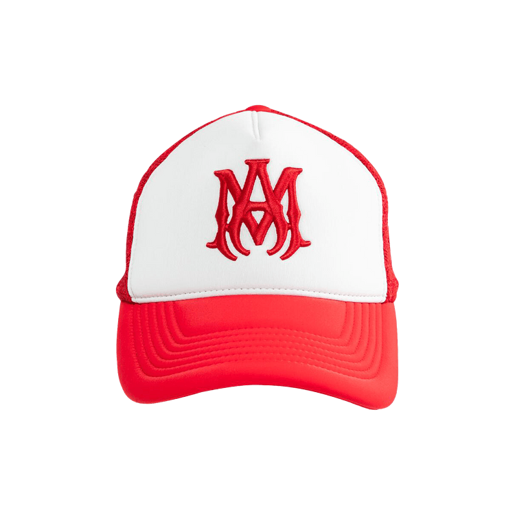 Amiri MA Two Tone Trucker Hat 'Red'
