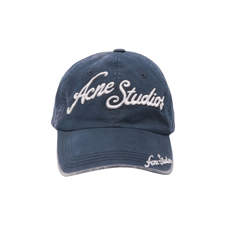 Acne Studios Logo Cap 'Deep Blue'