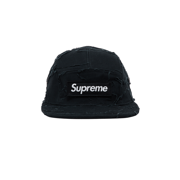 Supreme Layered Camo Camp Cap 'Black'