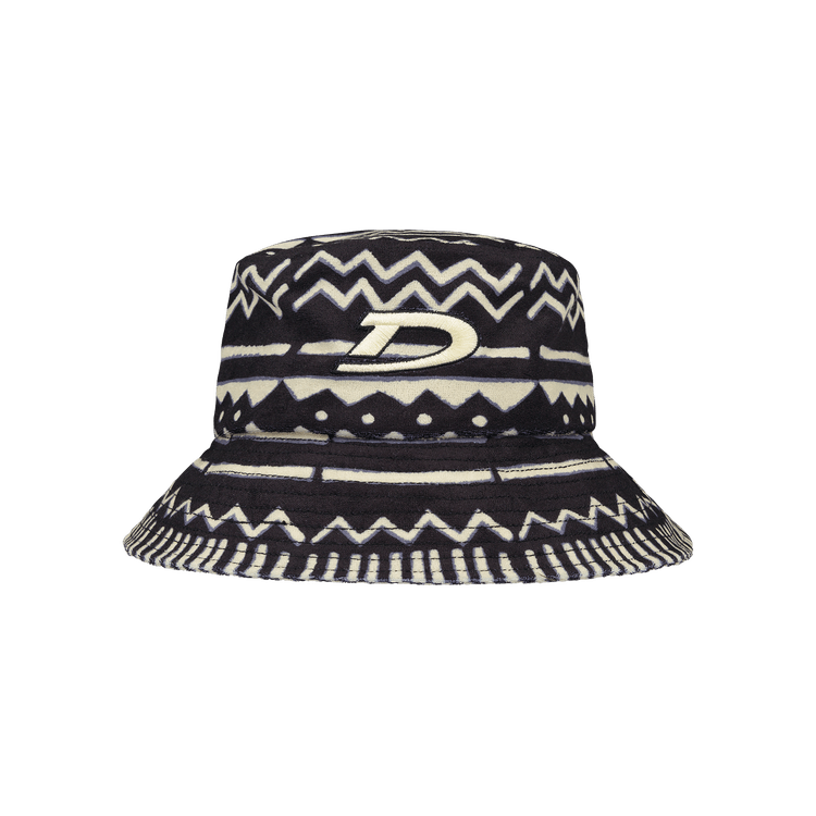 Denim Tears Mudcloth Bucket Hat 'Blue'