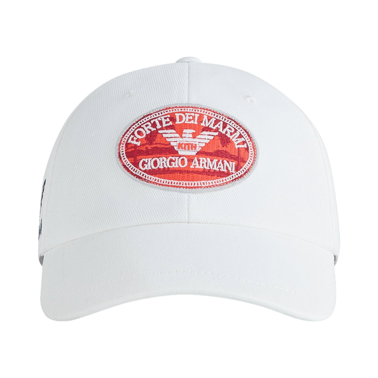 Kith x Giorgio Armani Forte Dei Marmi Classic Cap 'White'