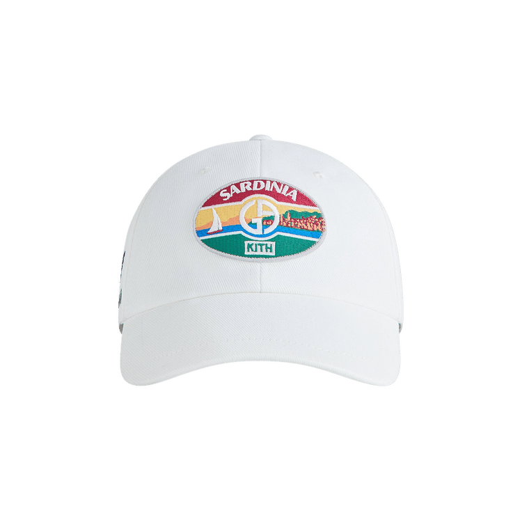 Kith x Giorgio Armani Sardinia Classic Cap 'White'