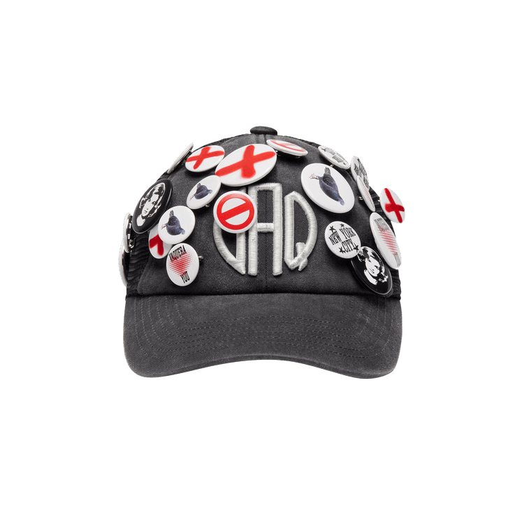 VAQUERA Baseball Hat With Pins 'Black'