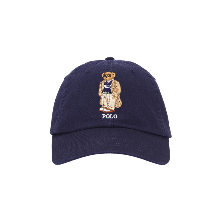 Polo Ralph Lauren Classic Twill Novelty Bear Sport Cap 'Newport Navy'