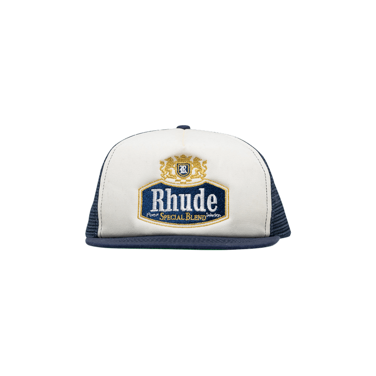 Rhude Special-Blend Trucker Hat 'Navy/Off White'