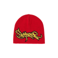 Supreme Tag Logo Beanie 'Red'