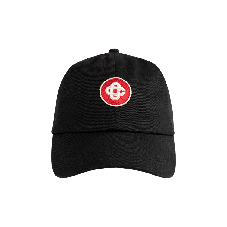 Casablanca Logo Round Embroidered Patch Cap 'Black'