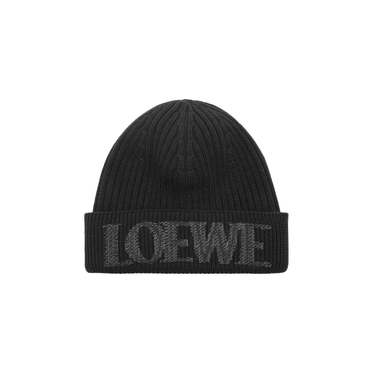 Loewe Beanie 'Black'