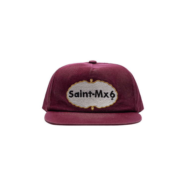 SAINT Mxxxxxx Eat Me Hat 'Burgundy'