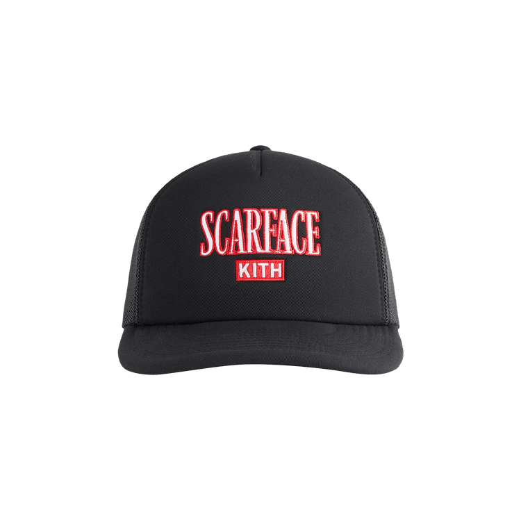 Kith For Scarface Poly Foam Nolan Trucker Hat 'Black'