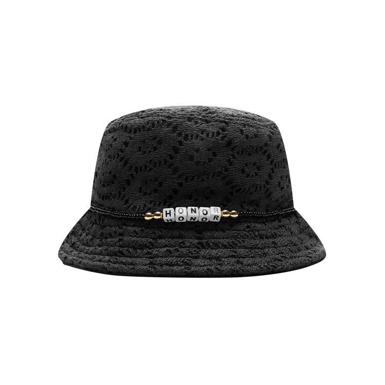 Honor The Gift Friendship Crochet Bucket Hat 'Black'