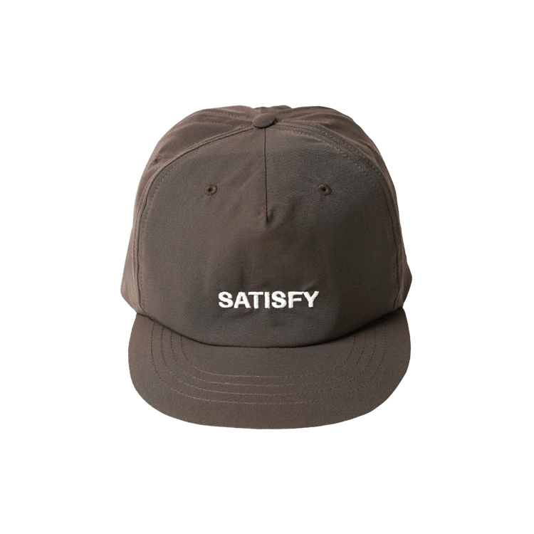 SATISFY PeaceShell 5 Panel Pinch Cap 'Brown'