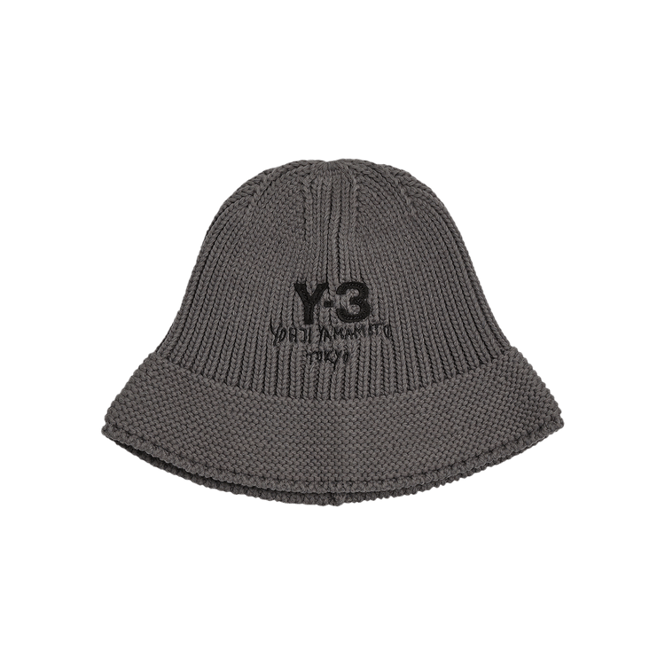 Y-3 Knit Bucket Hat 'Grey'