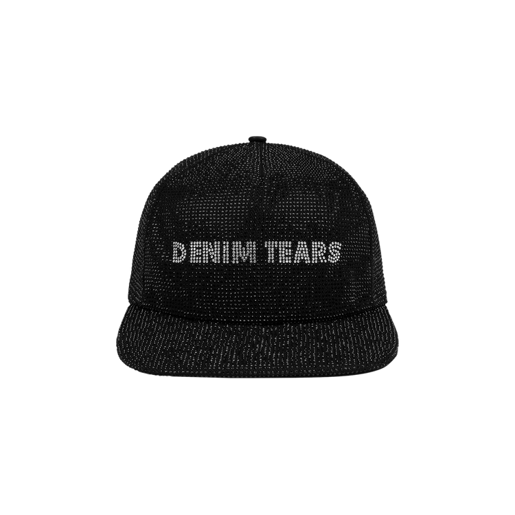 Denim Tears Strass Logo Cap 'Black'