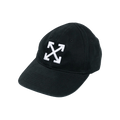 Off-White Arrow Logo Baseball Cap 'Black'