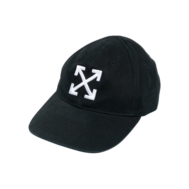 Off-White Arrow Logo Baseball Cap 'Black'