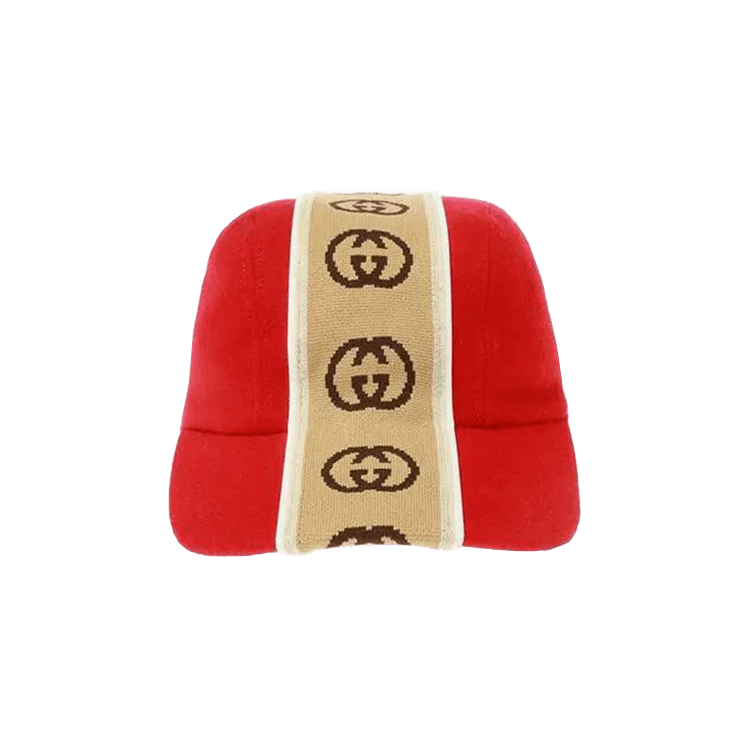 Gucci M Travis Baseball Hat 'Red/Beige'