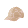 Gucci Jumbo GG Baseball Hat 'Beige/Light Pink'