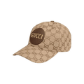 Gucci GG Canvas Baseball Hat 'Beige/Brown'