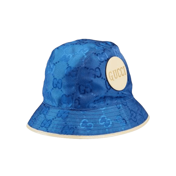 Gucci Off The Grid Bucket Hat 'Blue/Beige'