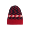 Gucci Wool Zigzag Beanie 'Red/White/Blue'