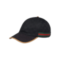 Gucci GG Canvas Baseball Cap 'Black/Beige'