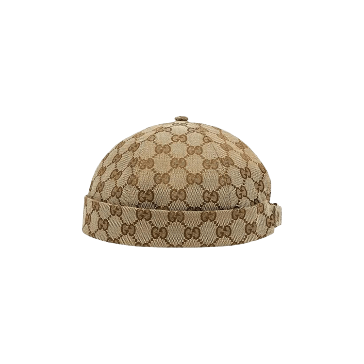 Gucci GG Canvas Hat 'Beige/Ebony'
