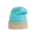 Gucci Reversible GG Wool Beanie 'Light Blue'