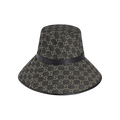 Gucci Wide Brim Denim Hat 'Grey'