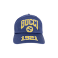 Gucci 1921 Logo Baseball Hat 'Blue'