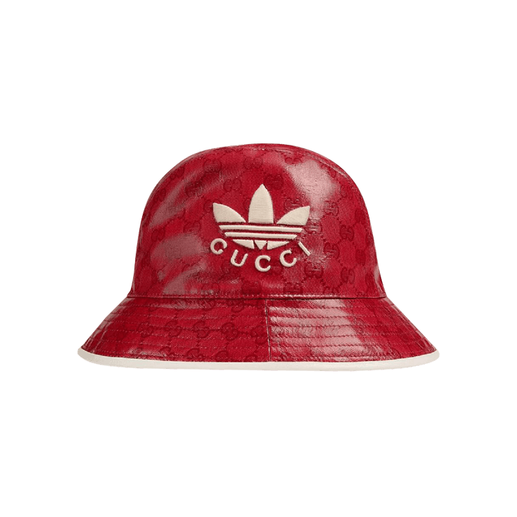 Gucci x adidas GG Canvas Bucket Hat 'Red'