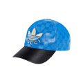 Gucci x adidas GG Allover Logo Cap 'Blue/Black'