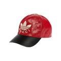 Gucci x adidas GG Allover Logo Cap 'Red/Black'