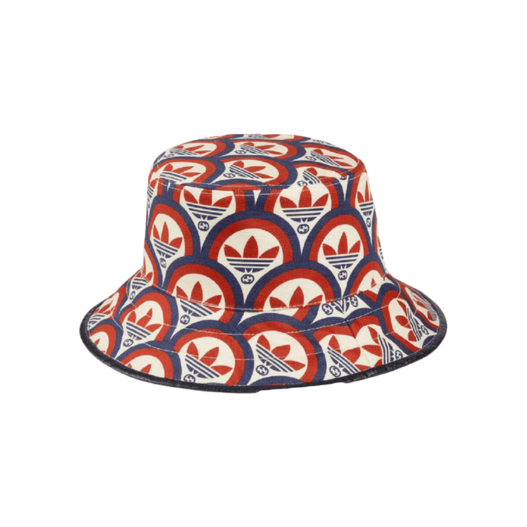Gucci x adidas Bucket Hat 'Red/Blue'