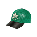 Gucci x adidas GG Canvas Baseball Cap 'Green'