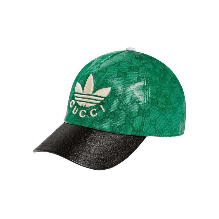 Gucci x adidas GG Canvas Baseball Cap 'Green'