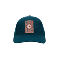 Casablanca Gothic Stacked Logo Hat 'Green'