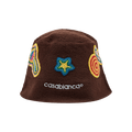 Casablanca Crochet Hat 'Brown'