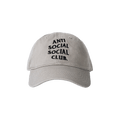 Anti Social Social Club XL Mind Games Cap 'Khaki'