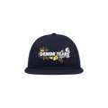 Denim Tears New Era Floral Logo Cap 'Navy'