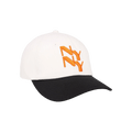 Students NY NY Snapback Hat 'White'
