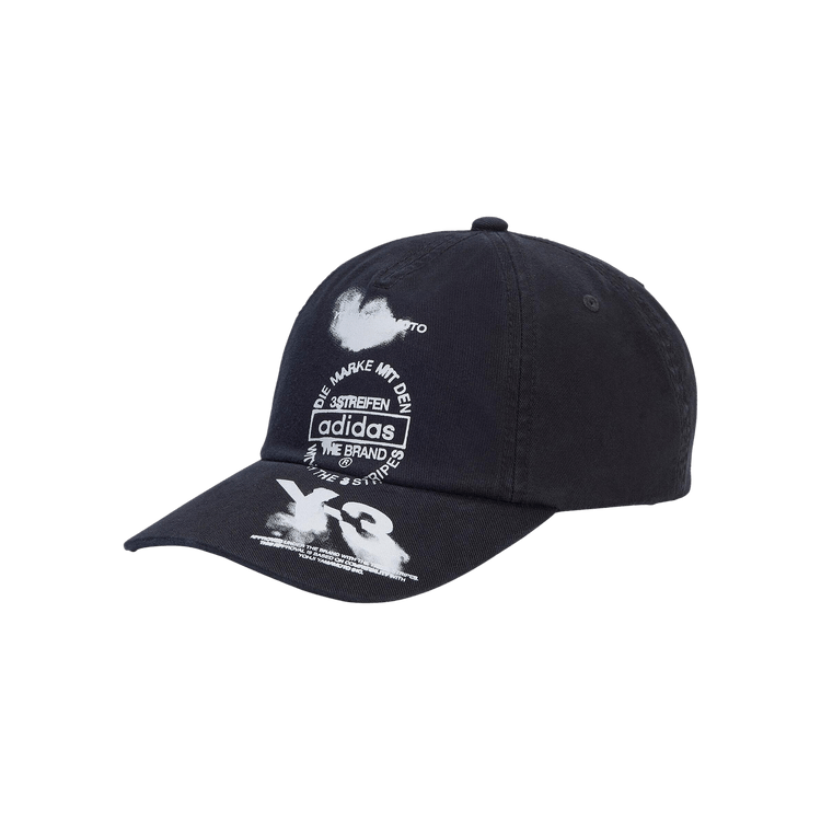 Y-3 Graphic Cap 'Black'