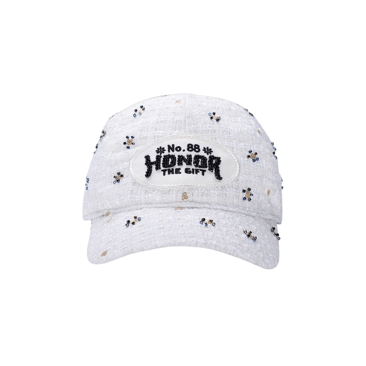 Honor The Gift Beaded 6 Panel Cap 'Bone'