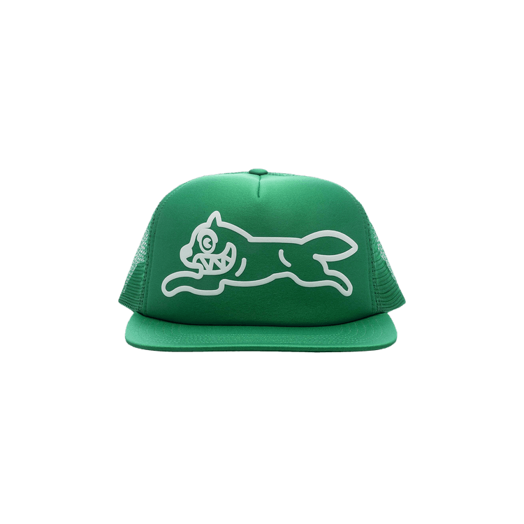 Icecream Solid Trucker Hat 'Jolly Green'