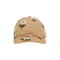 Honor The Gift Flowers Beaded 6 Panel Cap 'Taupe'
