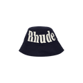 Rhude Logo Bucket Hat 'Navy/Off White'